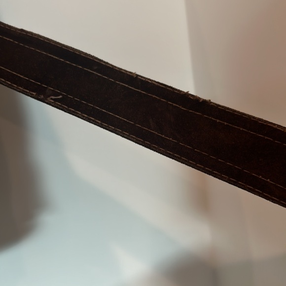 Vintage brown leather suede jacket size 7/8 - Picture 11 of 13